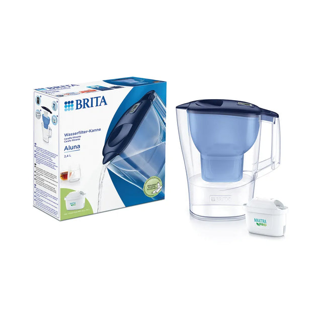 BSD BRITA ALUNA MAXTRA PRO 2.4L BLUE WATER FILTER JUG 1051117