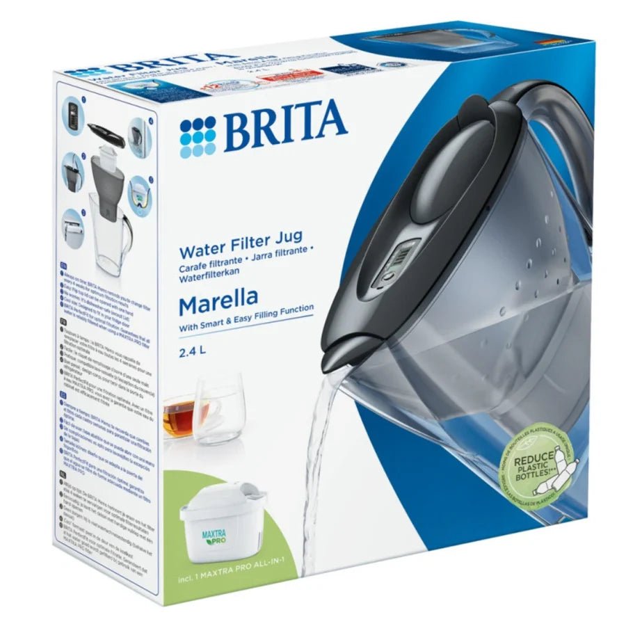 Brita Marella MAXTRA PRO 2.4L Graphite Water Filter Jug - WATER FILTERS - Beattys of Loughrea