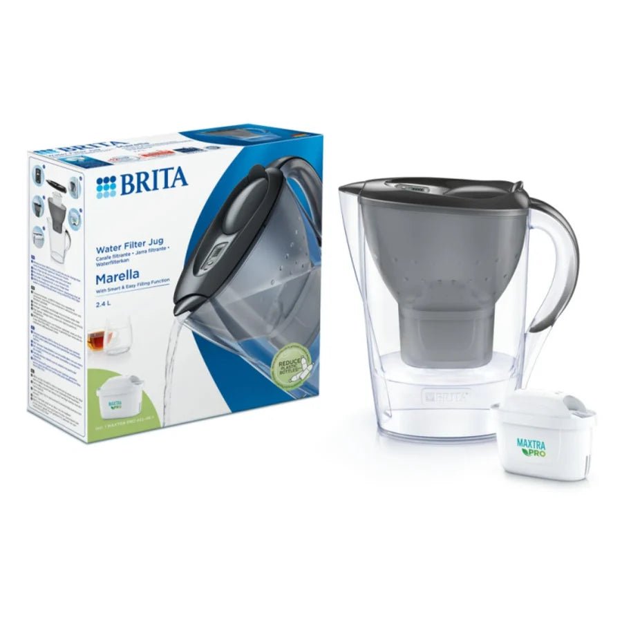 Brita Marella MAXTRA PRO 2.4L Graphite Water Filter Jug - WATER FILTERS - Beattys of Loughrea