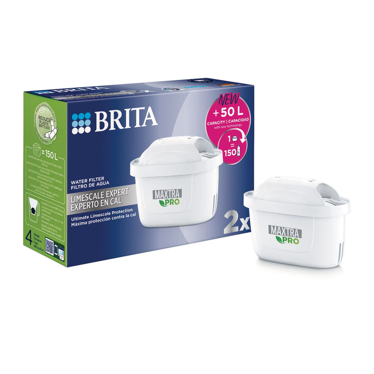 Brita MAXTRA PRO Limescale Expert Water Filter Cartridges 2 Pcs