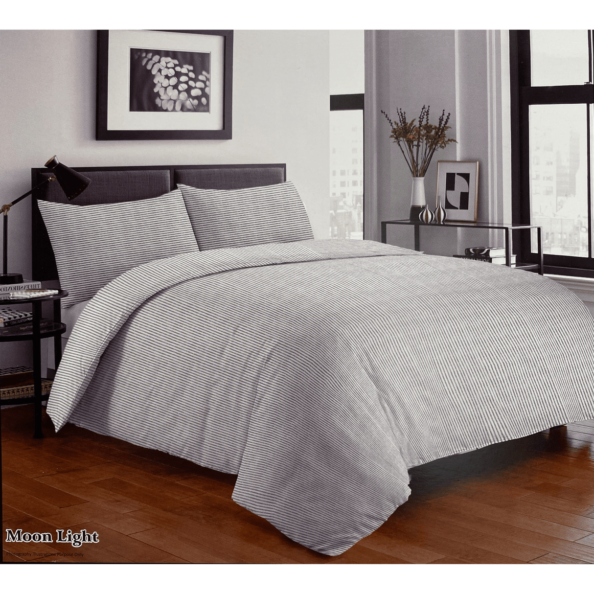 Moonlight Right Choice Cotton Rich Duvet Set Kingsize - DUVET COVERS - Beattys of Loughrea