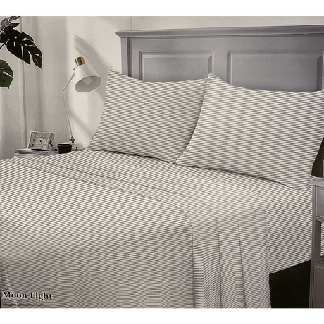 Moonlight Right Choice Cotton Rich Sheet Set Double - SHEETS/VALANCE/MATTRESS COVER - Beattys of Loughrea