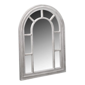 Arcadia Home & Garden Mirror 70x50cm - Silvergris - WALL MIRRORS - Beattys of Loughrea