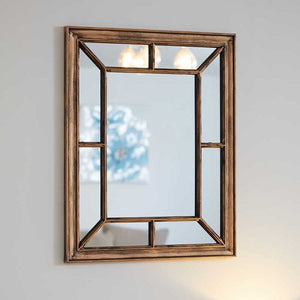 Vantage Home & Garden Mirror 76x61cm - Coppergris - Beattys of Loughrea | www.beattys.ie