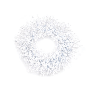 Premier 50cm Arctic Wreath - XMAS WREATHS - Beattys of Loughrea
