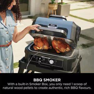 Ninja OG901UK Woodfire Pro Connect XL Electric BBQ Grill & Smoker - ELECT OVEN SINGLE & DBLE BUILT IN - Beattys of Loughrea