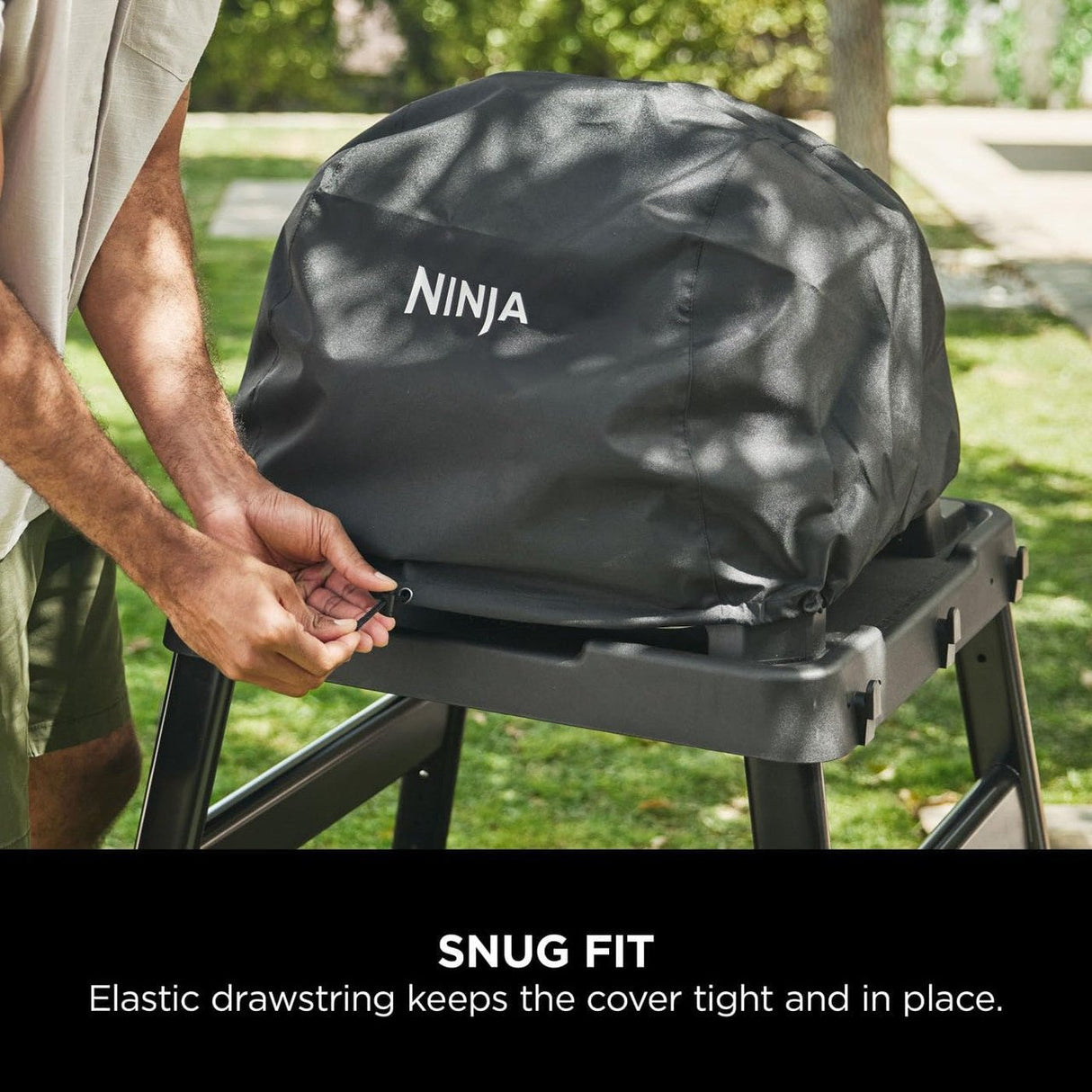 Ninja Woodfire XL Grill Cover Black XSKOGXLCVREU - BBQ FUEL BBQ TOOLS, ACCESSORIES , TENT PEGS - Beattys of Loughrea