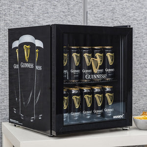 Husky 43 Litre Guinness Mini Fridge/Drinks Cooler - FRIDGE PORTABLE/ CAMPING - Beattys of Loughrea