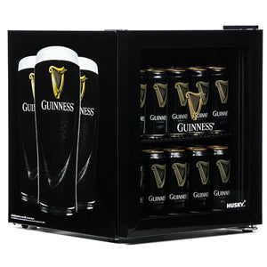 Husky 43 Litre Guinness Mini Fridge/Drinks Cooler - FRIDGE PORTABLE/ CAMPING - Beattys of Loughrea