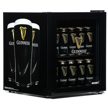 Husky 43 Litre Guinness Mini Fridge/Drinks Cooler - FRIDGE PORTABLE/ CAMPING - Beattys of Loughrea