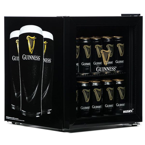 Husky 43 Litre Guinness Mini Fridge/Drinks Cooler - FRIDGE PORTABLE/ CAMPING - Beattys of Loughrea