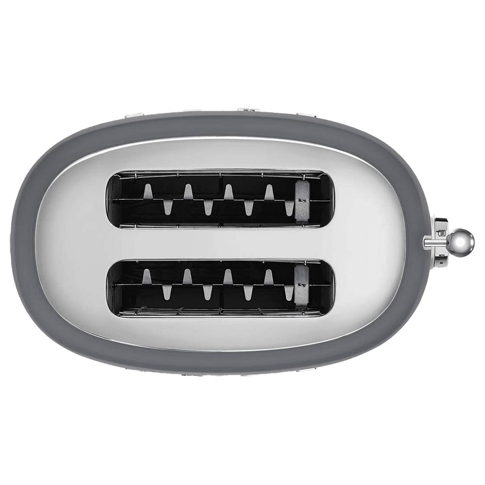 Smeg 50'S Retro Style Aesthetic 2 Slice Toaster - Slate Grey