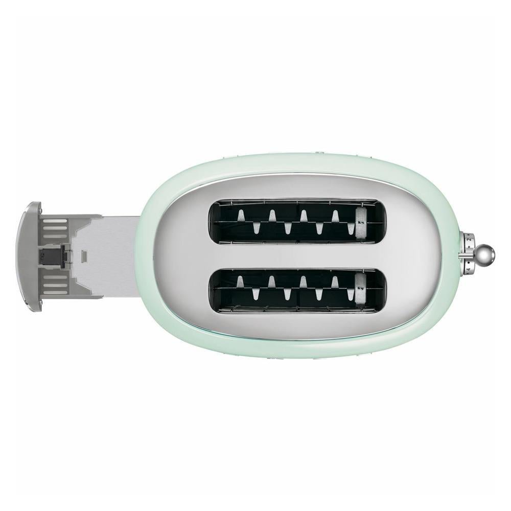 Smeg 50'S Retro Style Aesthetic 2 Slice Toaster - Pastel Green - TOASTERS - Beattys of Loughrea