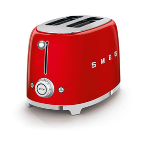 Smeg 50's Retro Style 2 Slice Toaster | Red - TOASTERS - Beattys of Loughrea