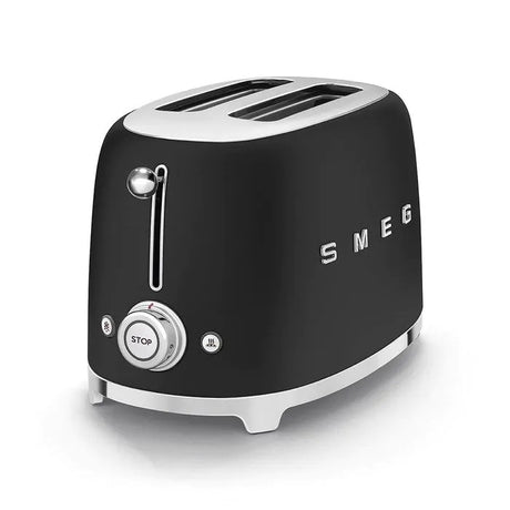 Smeg 50’s Style Two Slice Toaster Matt Black