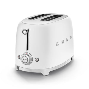 Smeg 50’s Style Two Slice Toaster Matt White