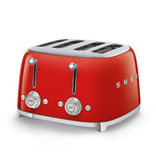Smeg 50's Retro Style 4 Slice Red Toaster - TOASTERS - Beattys of Loughrea
