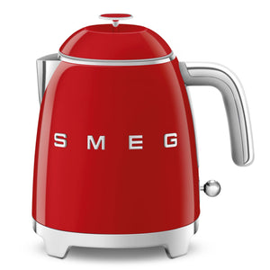Smeg 50s Retro Style Mini Kettle - Red - KETTLES - Beattys of Loughrea