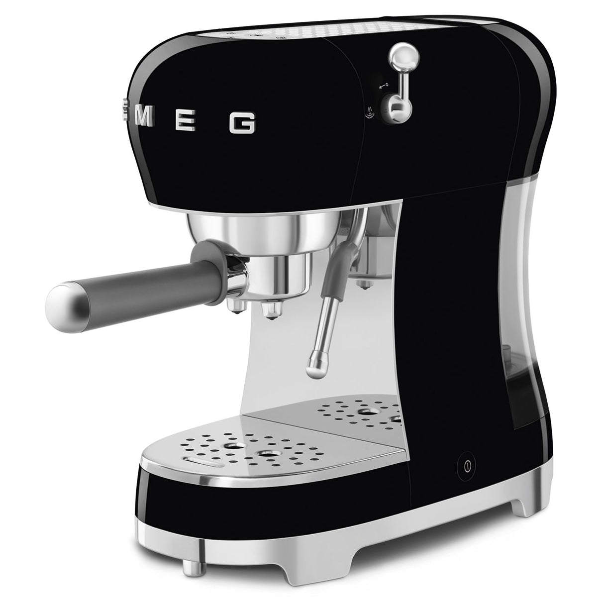 Smeg Gloss Black Espresso Coffee Machine