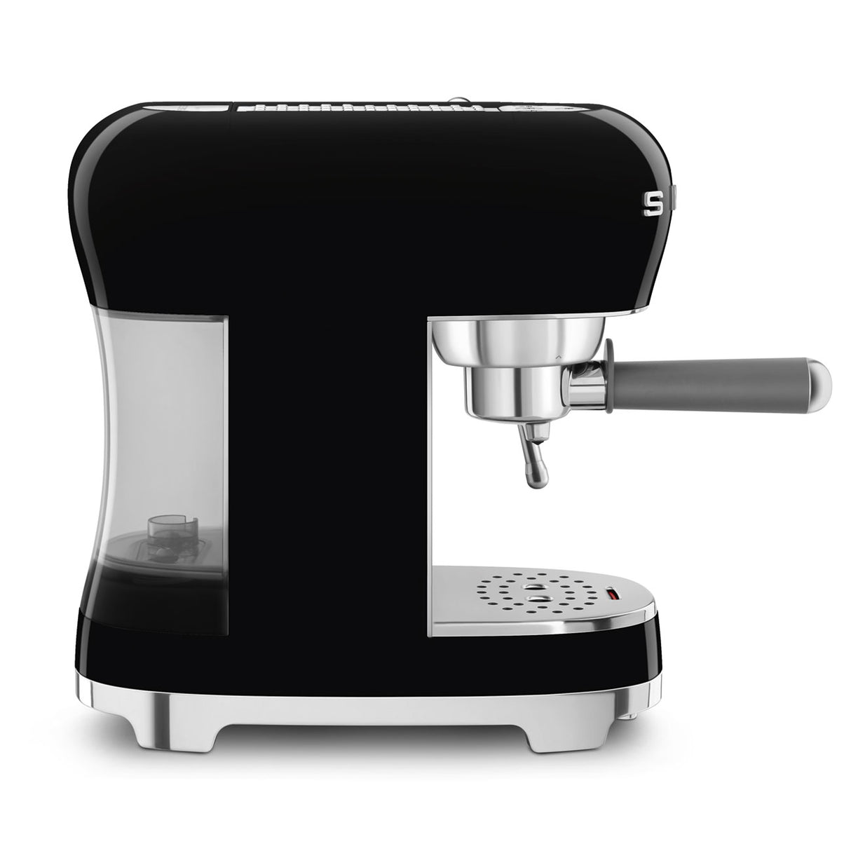 Smeg Gloss Black Espresso Coffee Machine