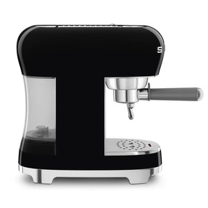 Smeg Gloss Black Espresso Coffee Machine