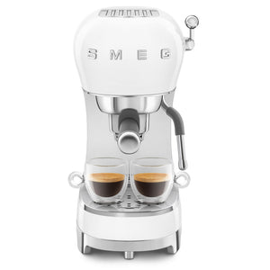 Smeg White Espresso Coffee Machine