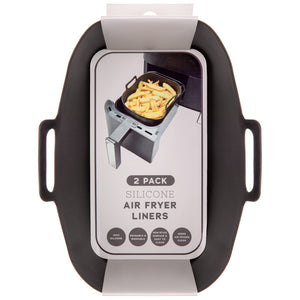 Rectangular Silicone Air Fryer Liners 2pk - MICROWAVE WARE/FOILS/FREEZER BAG - Beattys of Loughrea