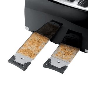 Russell Hobbs Honeycomb 4 Slice Black Toaster 26071 - TOASTERS - Beattys of Loughrea