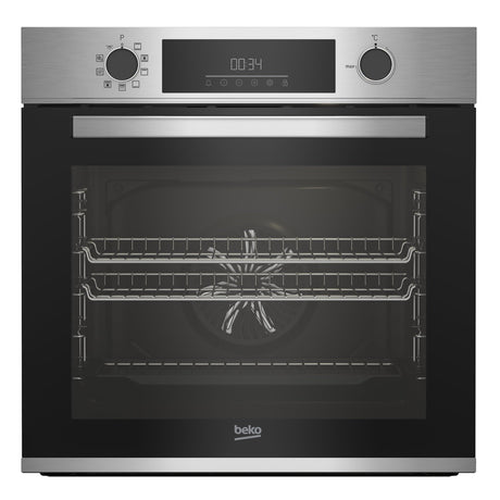 Beko 60cm Built-In Pyro Multi-Function Oven with AeroPerfect™ - ELECT OVEN SINGLE & DBLE BUILT IN - Beattys of Loughrea