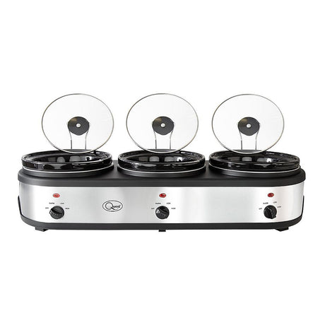 Quest 3 Pot Electric Slow Cooker, Buffet Server & Food Warmer - Beattys of Loughrea | www.beattys.ie