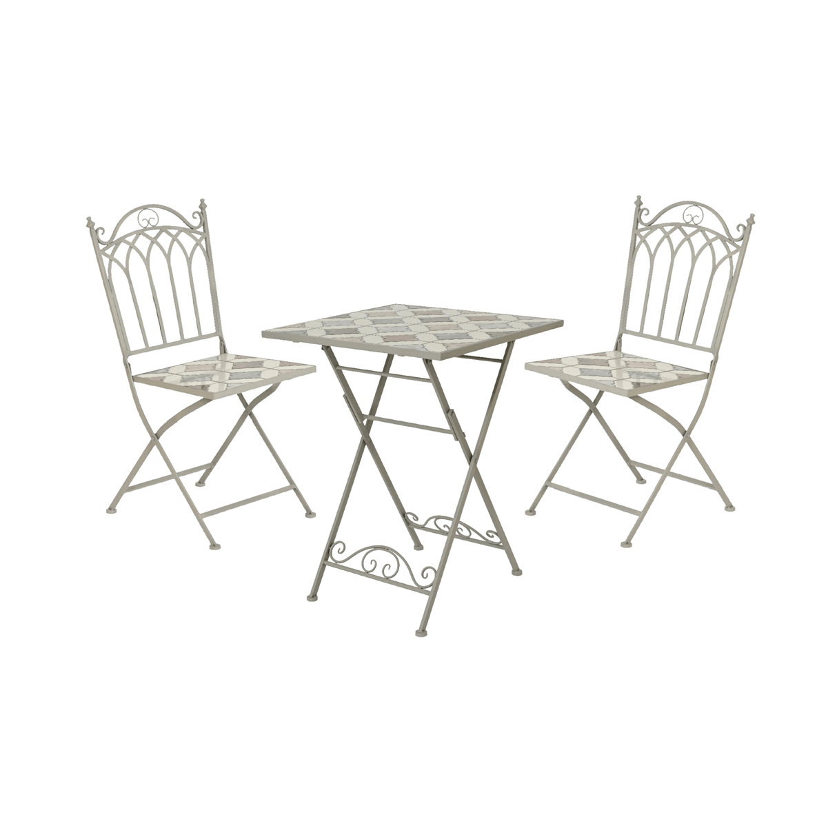 Safi Mosaic Bistro Set - BISTRO SET 2 PERSON - Beattys of Loughrea