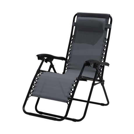 Anti‑Gravity Chair – Graphite - SINGLE GARDEN BENCH/ CHAIR - Beattys of Loughrea