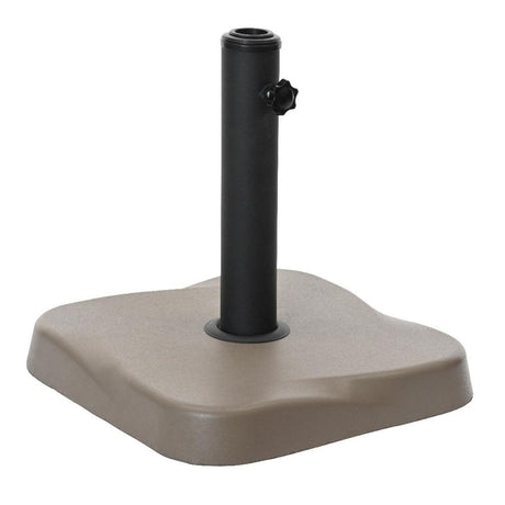 15kg Concrete Parasol Base - Taupe - PARASOL BASES - Beattys of Loughrea