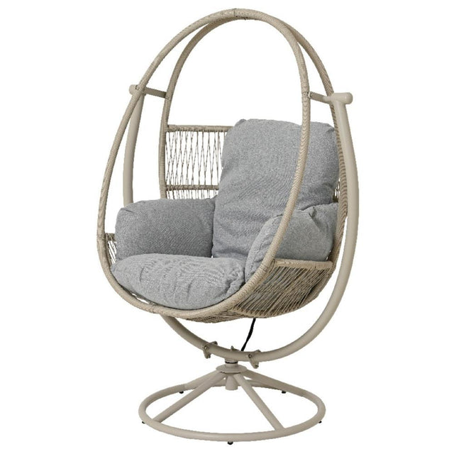 Ashley Swivel/Hang Egg Chair - SINGLE GARDEN BENCH/ CHAIR - Beattys of Loughrea
