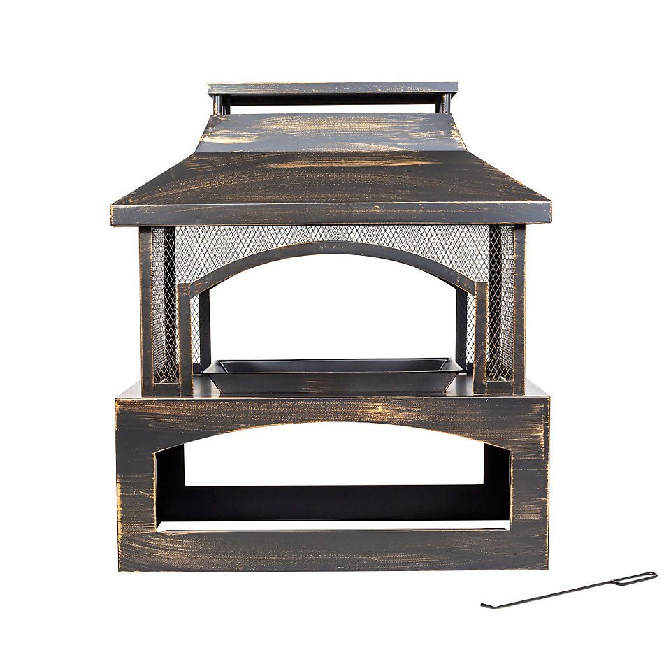 La Hacienda Camino Log Burner - FIREPIT, GARDEN HEATER - Beattys of Loughrea