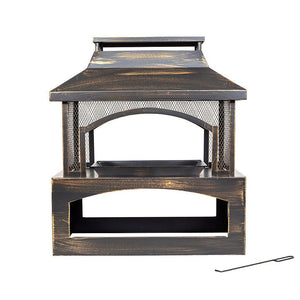 La Hacienda Camino Log Burner - FIREPIT, GARDEN HEATER - Beattys of Loughrea