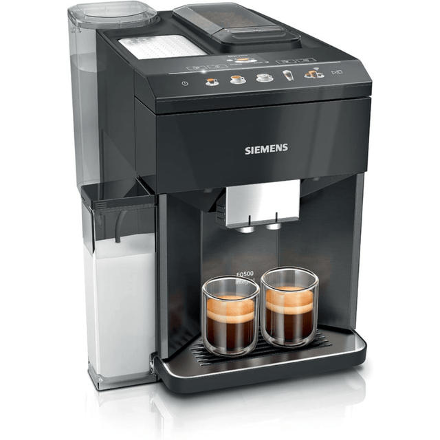 Siemens Fully Automatic Coffee Machine EQ500 - Black | TQ518GB3 - COFFEE MAKERS / ACCESSORIES - Beattys of Loughrea