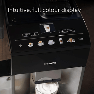 Siemens Fully Automatic Coffee Machine EQ500 - Black | TQ518GB3 - COFFEE MAKERS / ACCESSORIES - Beattys of Loughrea