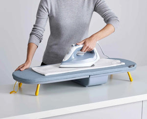 Joseph Joseph Pocket Folding Grey Ironing Board - IRONING BOARDS - Beattys of Loughrea
