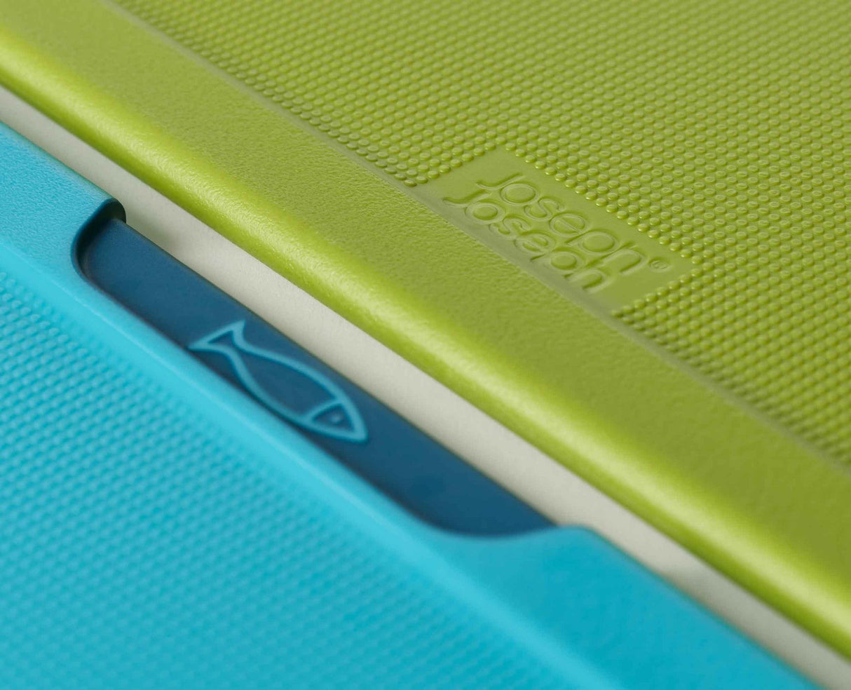 Joseph Joseph Folio™ Icon 4 - piece Multicolour Chopping Board Set Regular - WORKTOP SAVER - Beattys of Loughrea
