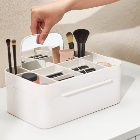Joseph Joseph Viva Large Cosmetic Organiser with Removable Mirror - Beattys of Loughrea | www.beattys.ie