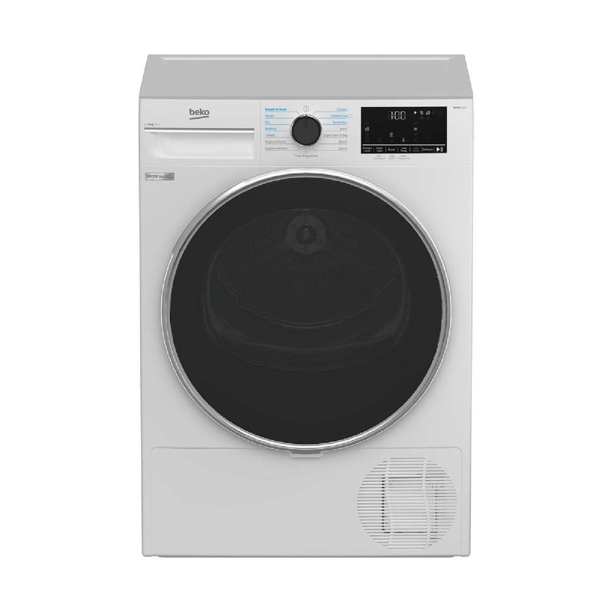 Beko 9kg Heat Pump Dryer with IronFinish™ | B5T4923IW - TUMBLE DRYERS - Beattys of Loughrea