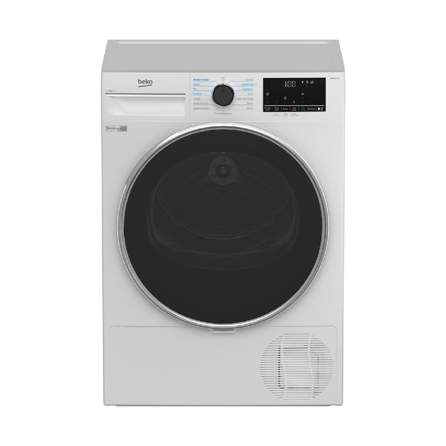 Beko 9kg Heat Pump Dryer with IronFinish™ | B5T4923IW - TUMBLE DRYERS - Beattys of Loughrea