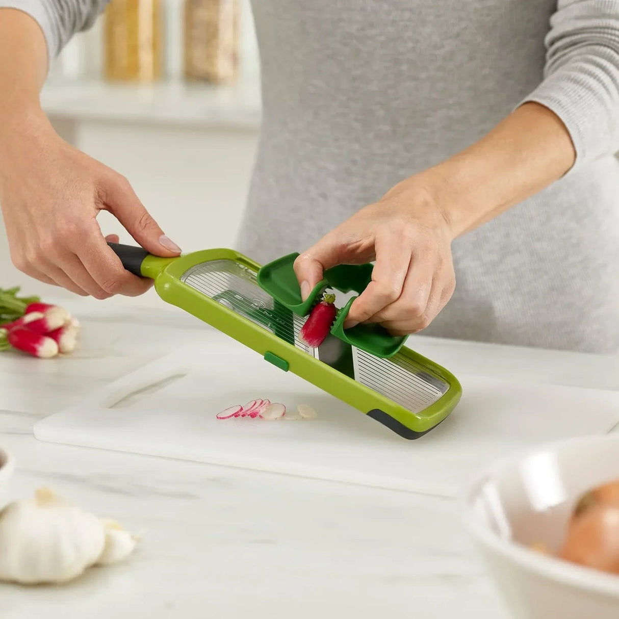 Joseph Joseph Multi - Grip Mandoline™ Green - KITCHEN HAND TOOLS - Beattys of Loughrea
