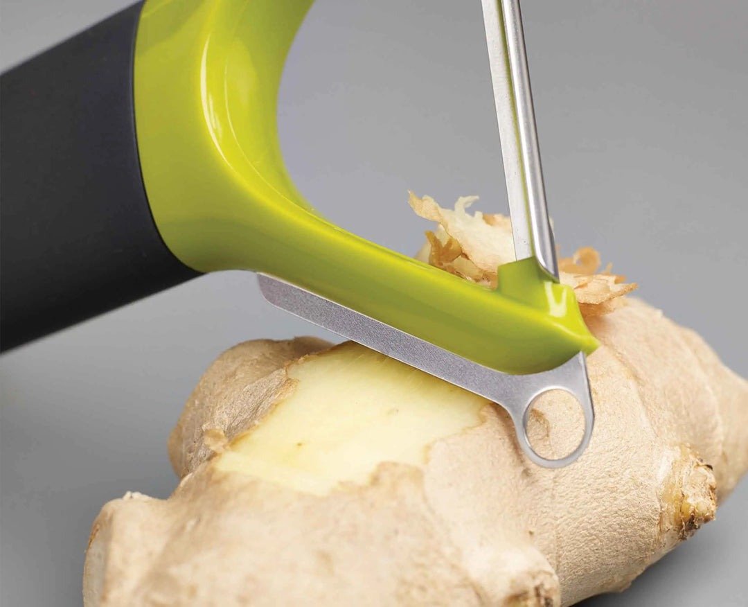 Joseph Joseph Multi - Peel™ Green Y - shaped Peeler - KITCHEN HAND TOOLS - Beattys of Loughrea