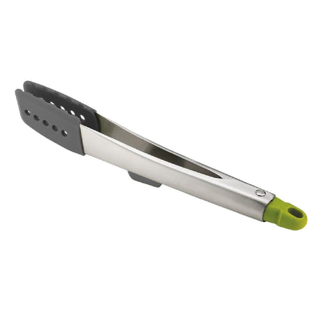 Joseph Joseph Elevate™ Grey Silicone Steel Tongs - KITCHEN HAND TOOLS - Beattys of Loughrea