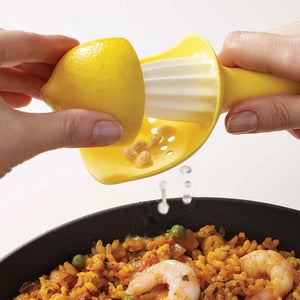 Joseph Joseph Catcher™ Yellow Citrus Reamer - KITCHEN HAND TOOLS - Beattys of Loughrea