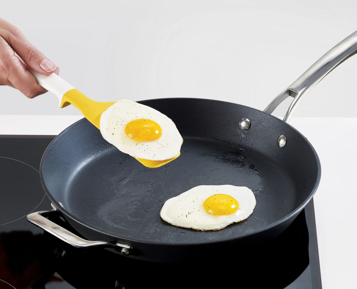 Joseph Joseph Elevate™ Yellow Egg Spatula - KITCHEN HAND TOOLS - Beattys of Loughrea