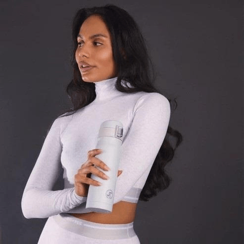 500ml Double Wall Vacuum Flask Grey - FLASKS - Beattys of Loughrea