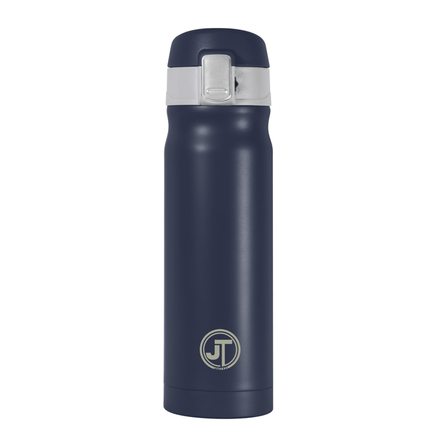500ml Double Wall Vacuum Flask Navy - FLASKS - Beattys of Loughrea